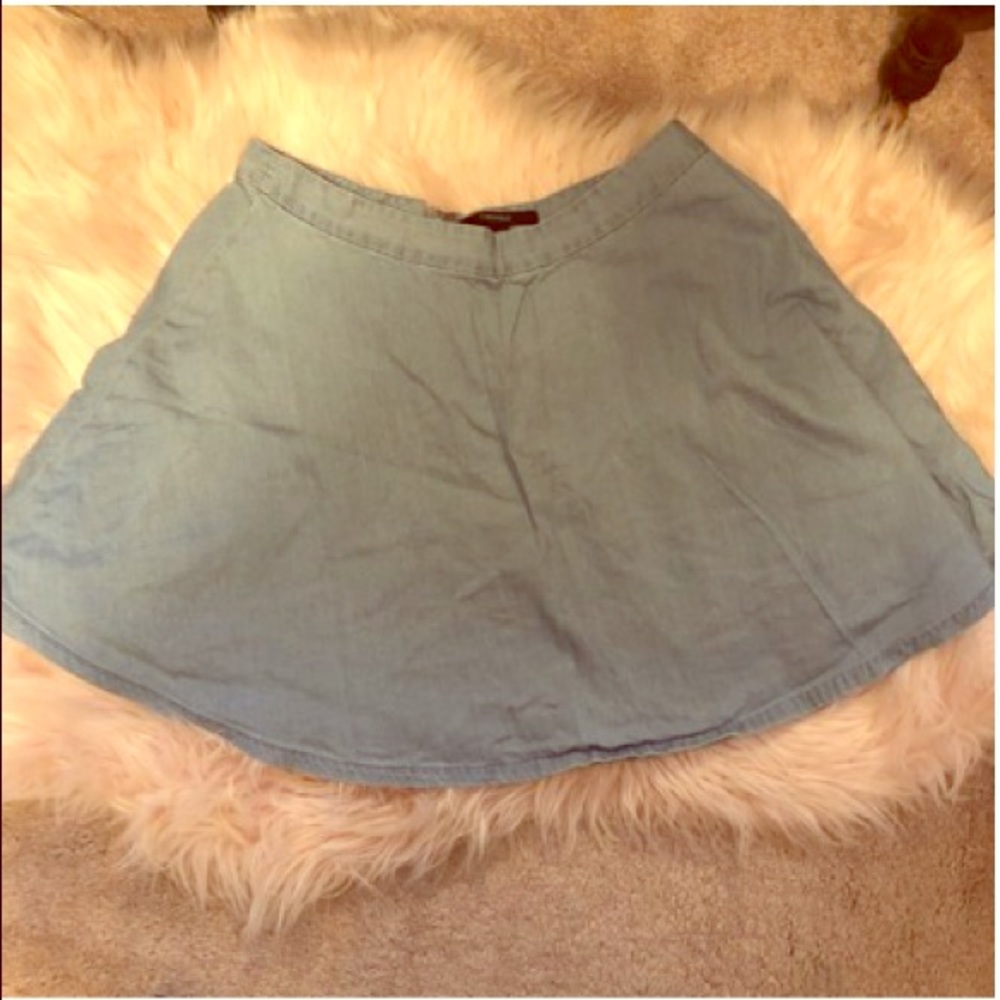 Forever 21 jean skirt